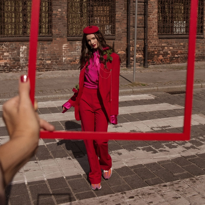 kolczyki srebrne róża listek srebro 925 katowice Nikiszowiec