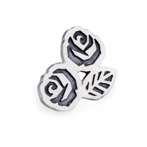 pin róża niki mały róże srebro 925