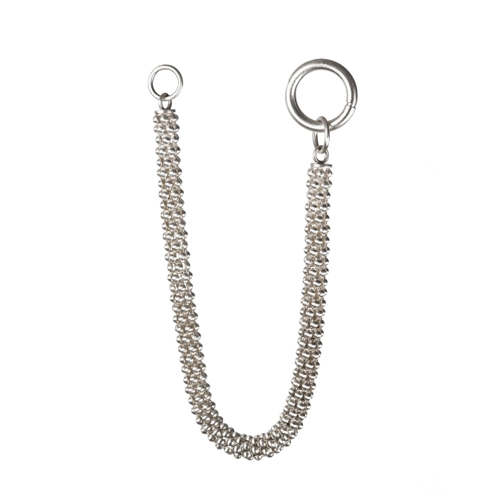 bransoletka popcorn srebro