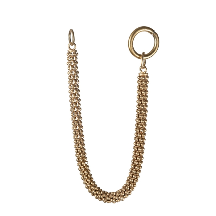 bransoletka popcorn złocona