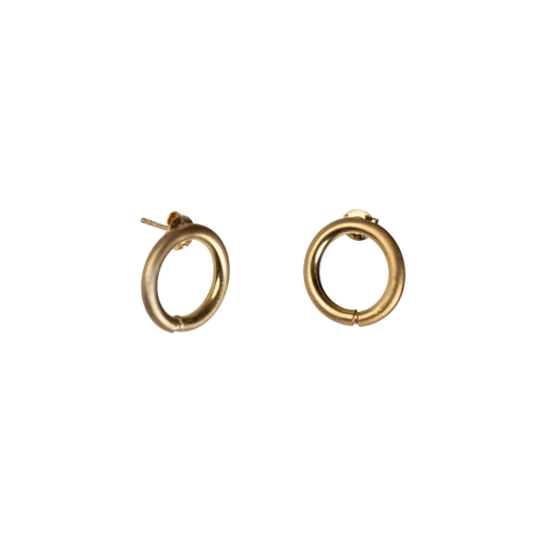 kolczyki bazy złocone