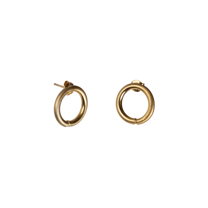 kolczyki bazy złocone