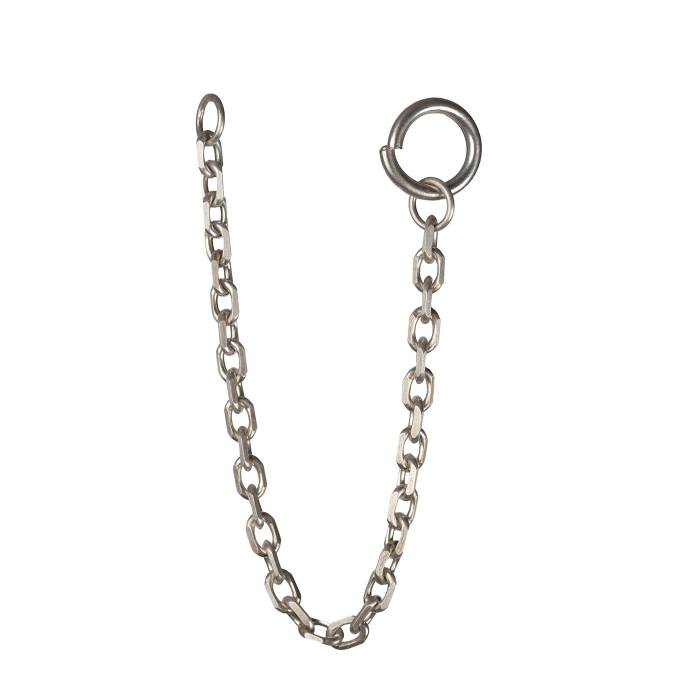 bransoletka Ankier gruby srebrna