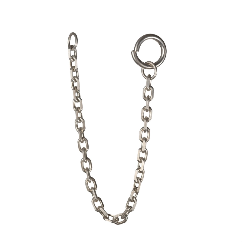 bransoletka Ankier gruby srebrna