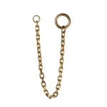 Bransoletka Gruby Ankier złocona