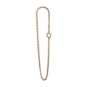 naszyjnik gruby ankier złocony