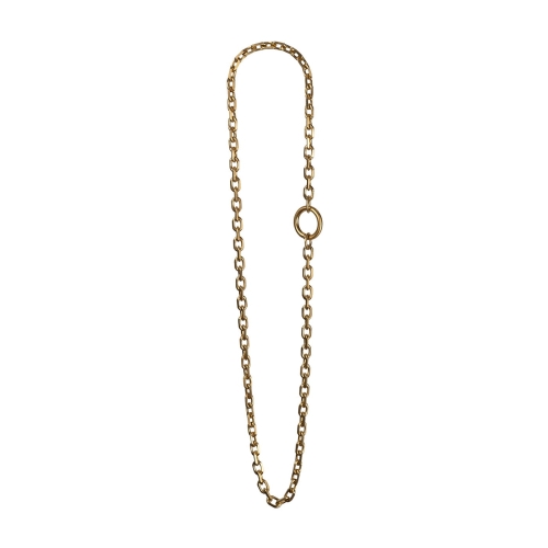 naszyjnik gruby ankier złocony