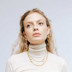 MOVE ankier drobny srebrny