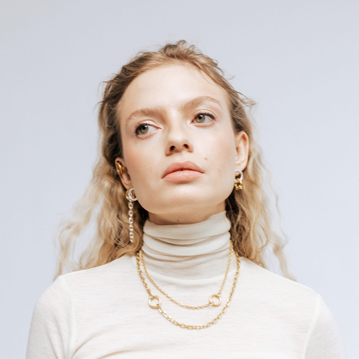 MOVE ankier drobny srebrny