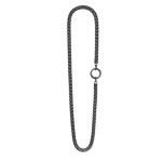 Naszyjnik "popcorn" oksydowany